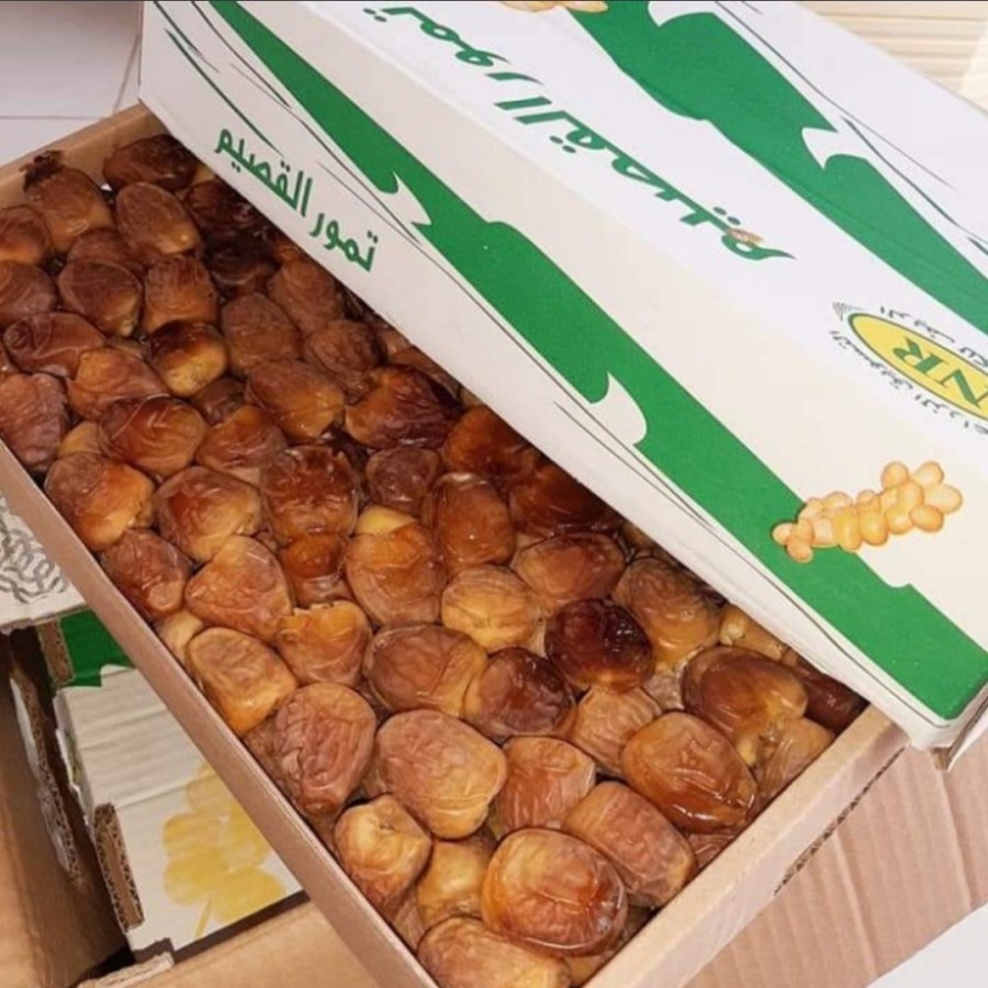 

Kurma Raja Sukari Al Qosim 3kg Manis - Kurma Sukari Basah Ruthob impor Arab Saudi