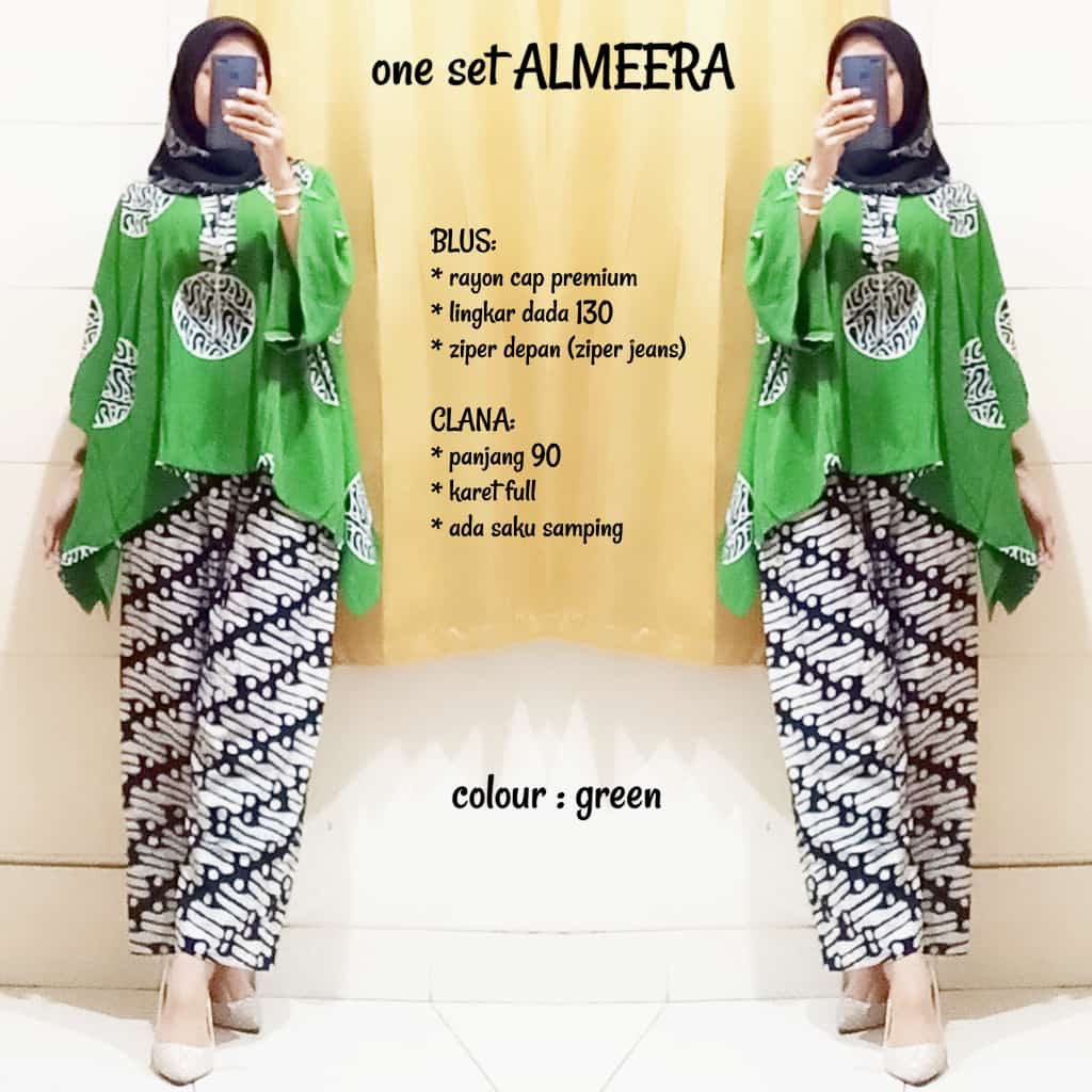 Set waka titisan Almeera Cap