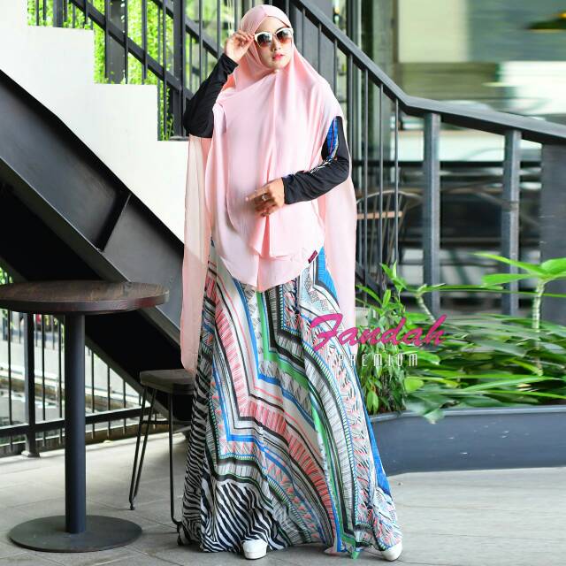 Gamis Humairah Series By Fandah Premium | Pink