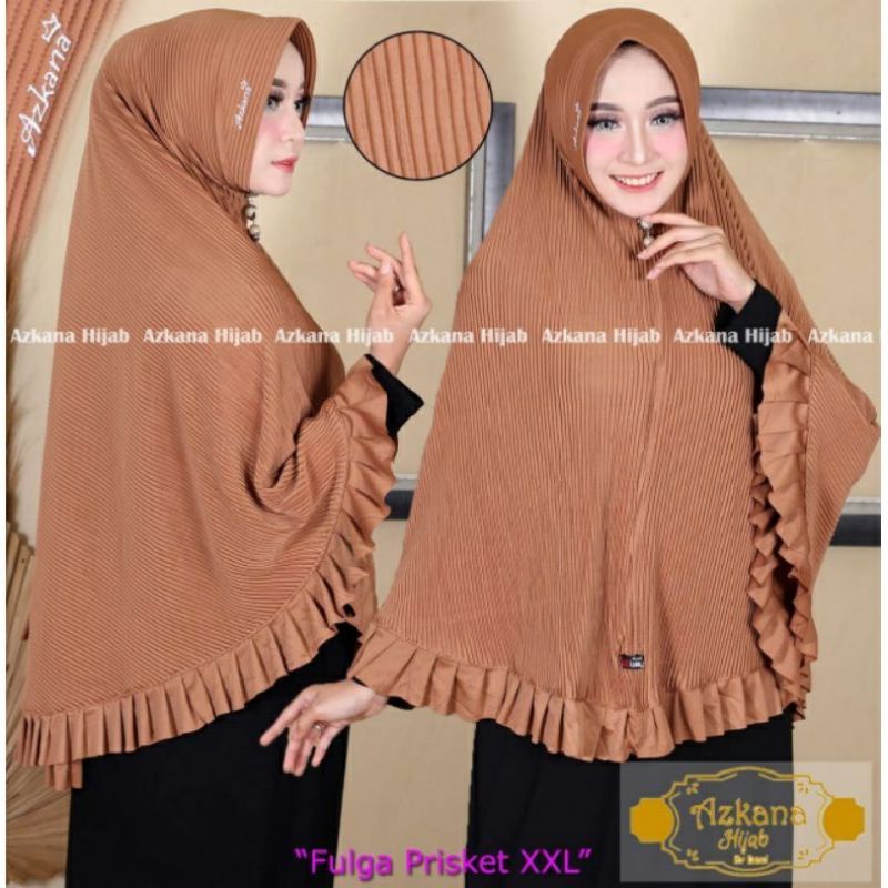 (COD)HIJAB PET PLISKET JUMBO FULGA TERMURAH