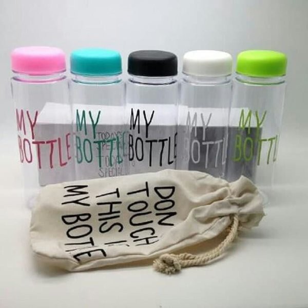 Vinztstore- Botol Minum My Bottle Botol Infused Water Botol Infused My Bottle Pouch Busa