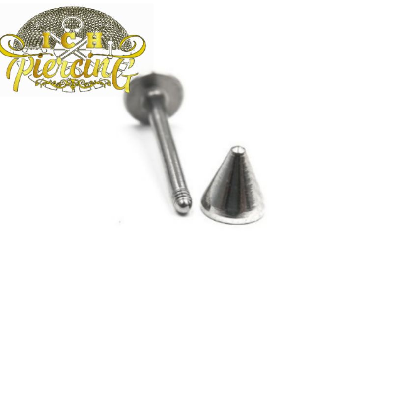 Anting Stud Titanium Model jarum / Anting halus / Anting Bibir / Anting