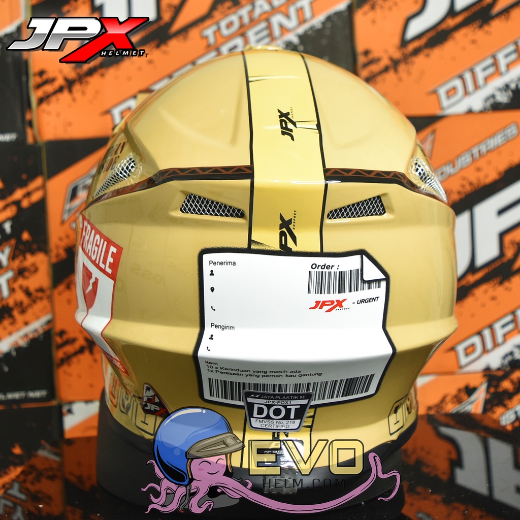 HELM JPX CROSS_HUMAN INSIDE RANS - CAPPUCINO GLOSSY ORIGINAL HELM JPX CROSS MOTIF RANS SPECIAL EDITION JPX TERBARU HELM CROSS TRAIL KLX JPX HELEM CROSS JPX HUMAN INSIDE RANS HELM JPX TERBARU