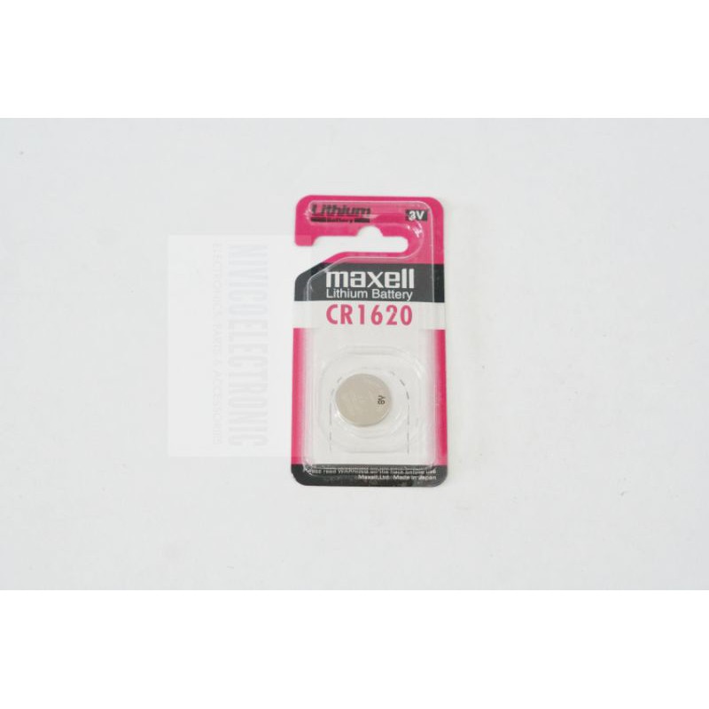 Baterai Maxell Lithium CR1620 3v