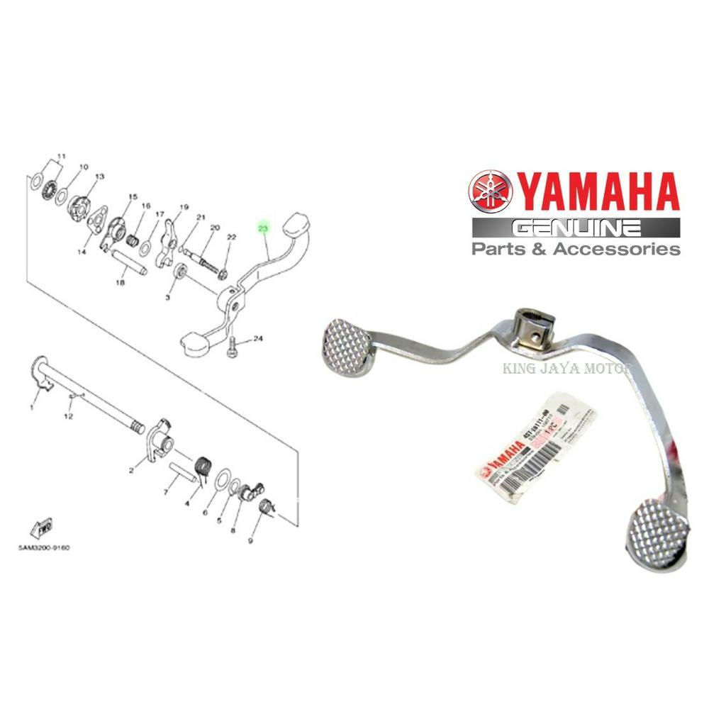 Pedal Gigi Overan Pedal Verseneling Gigi Cryton Vega lama Force 1 F1 F1z F1zr Ori Original Yamaha