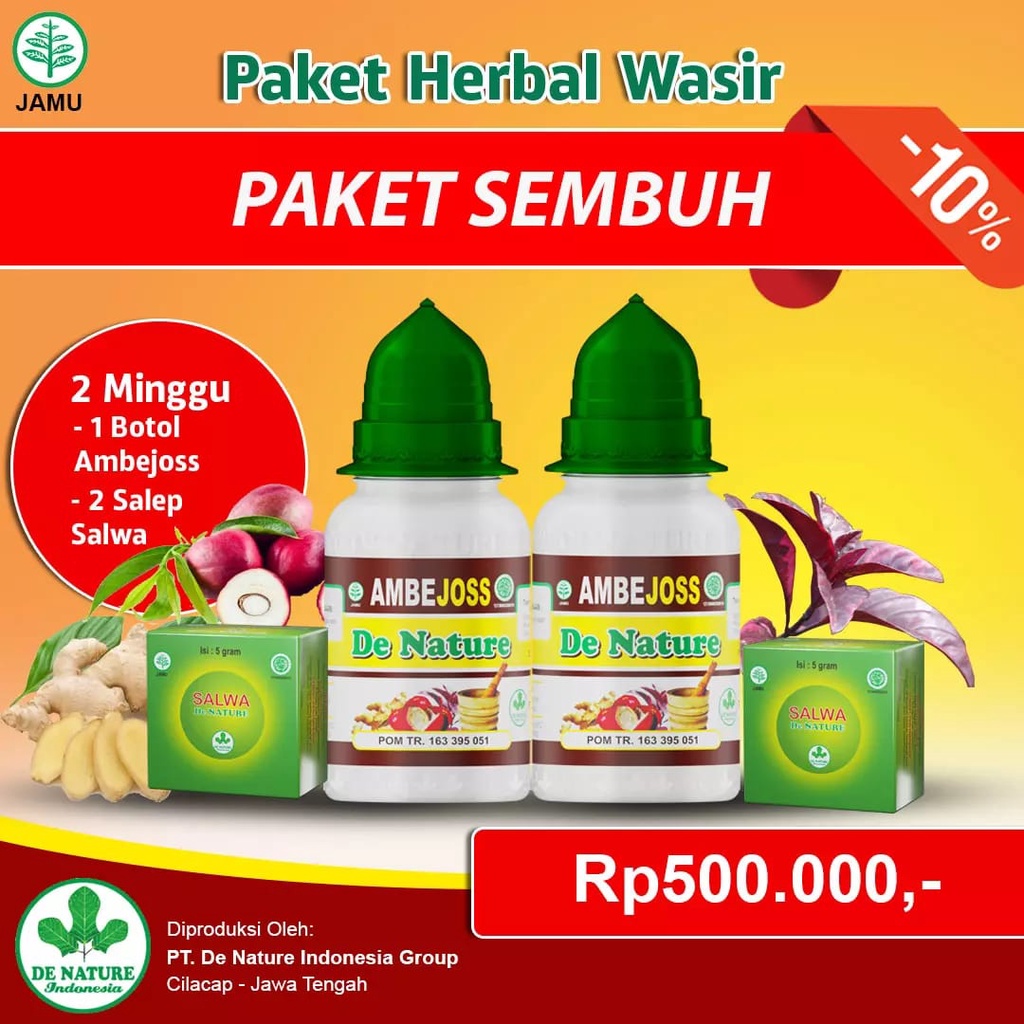 Ambe Joss & Salep Salwa Obat Wasir Ambeien Obat Wasir Paling Ampuh Wasir Berdarah Salep Benjolan Anu