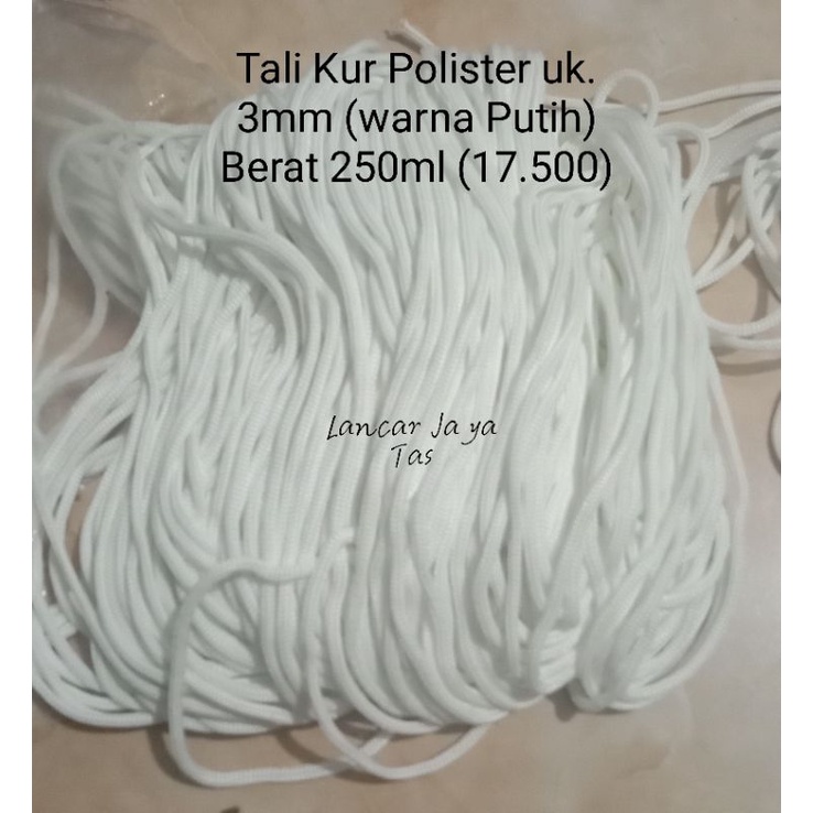 

Tali Kur Polister (3mm) 250gram