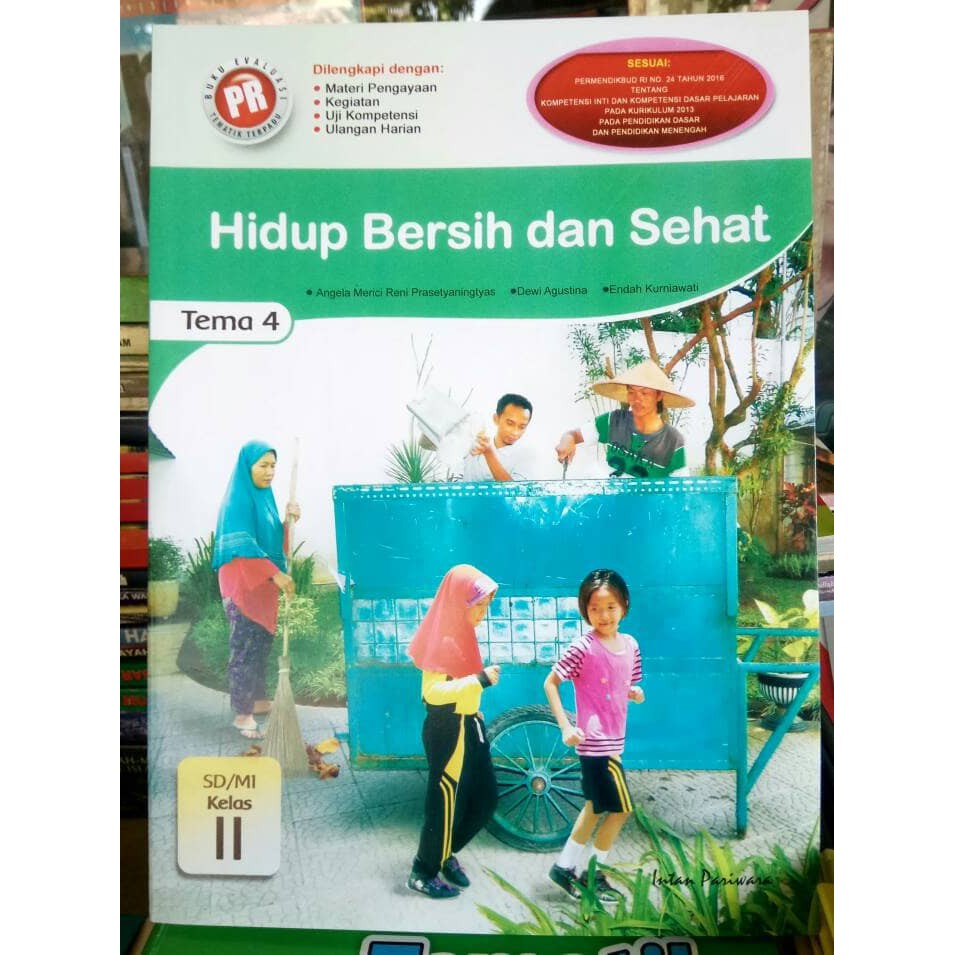 BUKU PR TEMATIK KELAS 2 SD TEMA 4 HIDUP BERSIH DAN SEHAT