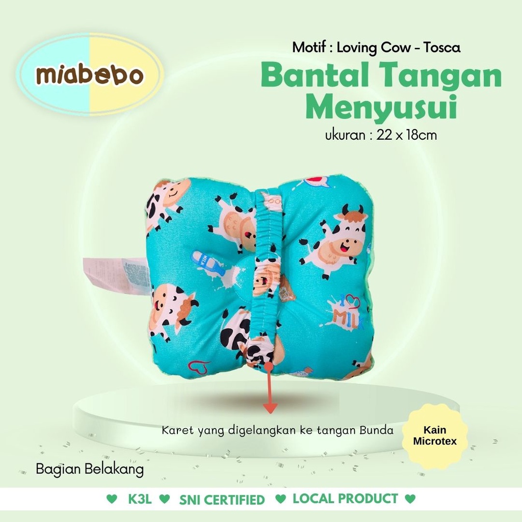 MIABEBO BY OBAYITO BANTAL TANGAN MENYUSUI MOTIF MB-015