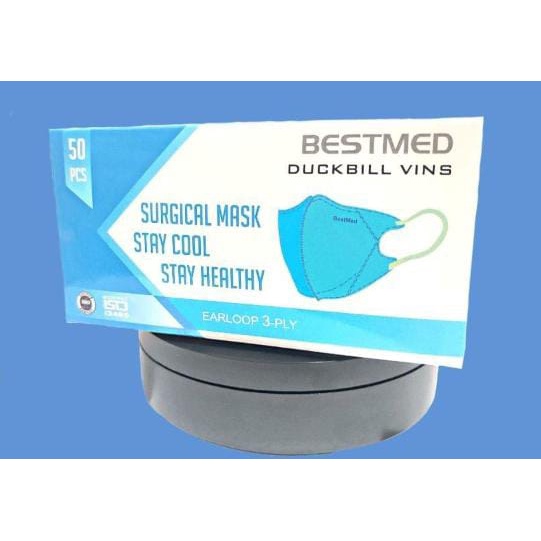 Masker Duckbil Medis Anak Bestmed/Masker Duckbil Medis Dewasa Bestmed