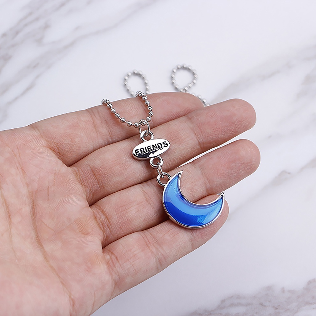 Hu Hu Hu Hu Hu Alat Bantu Pasang Kacamata♡ 3pcs Kalung Rantai Bentuk Hati Bahan Alloy Untuk Wanita