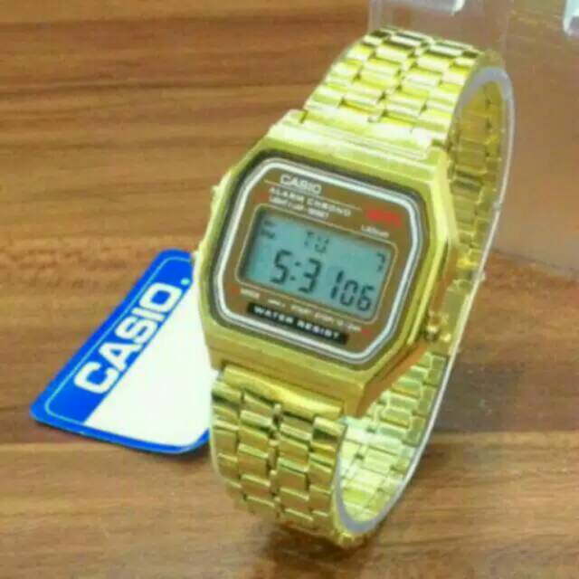 Jam tangan wanita casio digital
