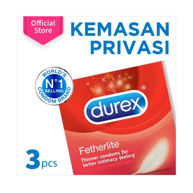 Durex Fetherlite Kondom 3 Pcs