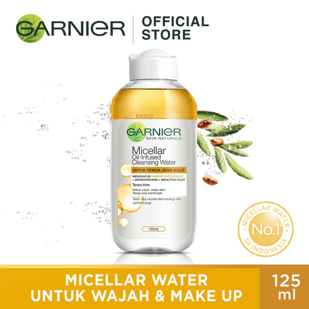 Garnier Micellar Oil Infused Cleansing Water 125ml