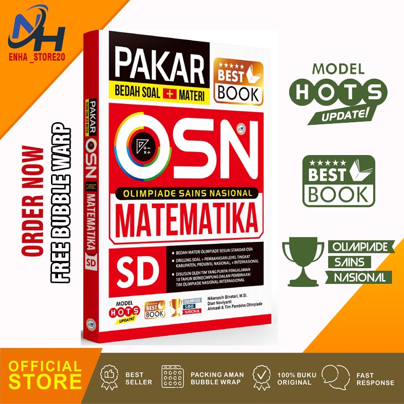 Promo Buku KSN KSM Olimpiade Sains Pakar OSN Matematika SD MI Ter Baru Murah Best Seller Original