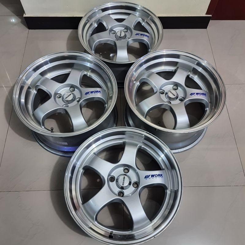 Velg Ring 17 Freed Mobilio RS City Hatchback Jazz RS Yaris Raize Rocky Vios Work Meister R17