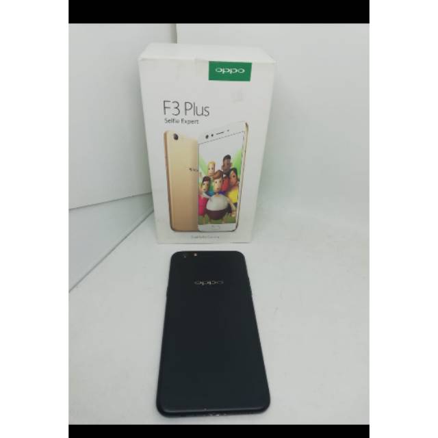 Oppo F3 Plus Ram 4GB - Internal 64GB Second Resmi Oppo Indonesia