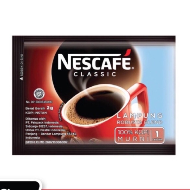 

1pcs - Nescafe classic 2Gr