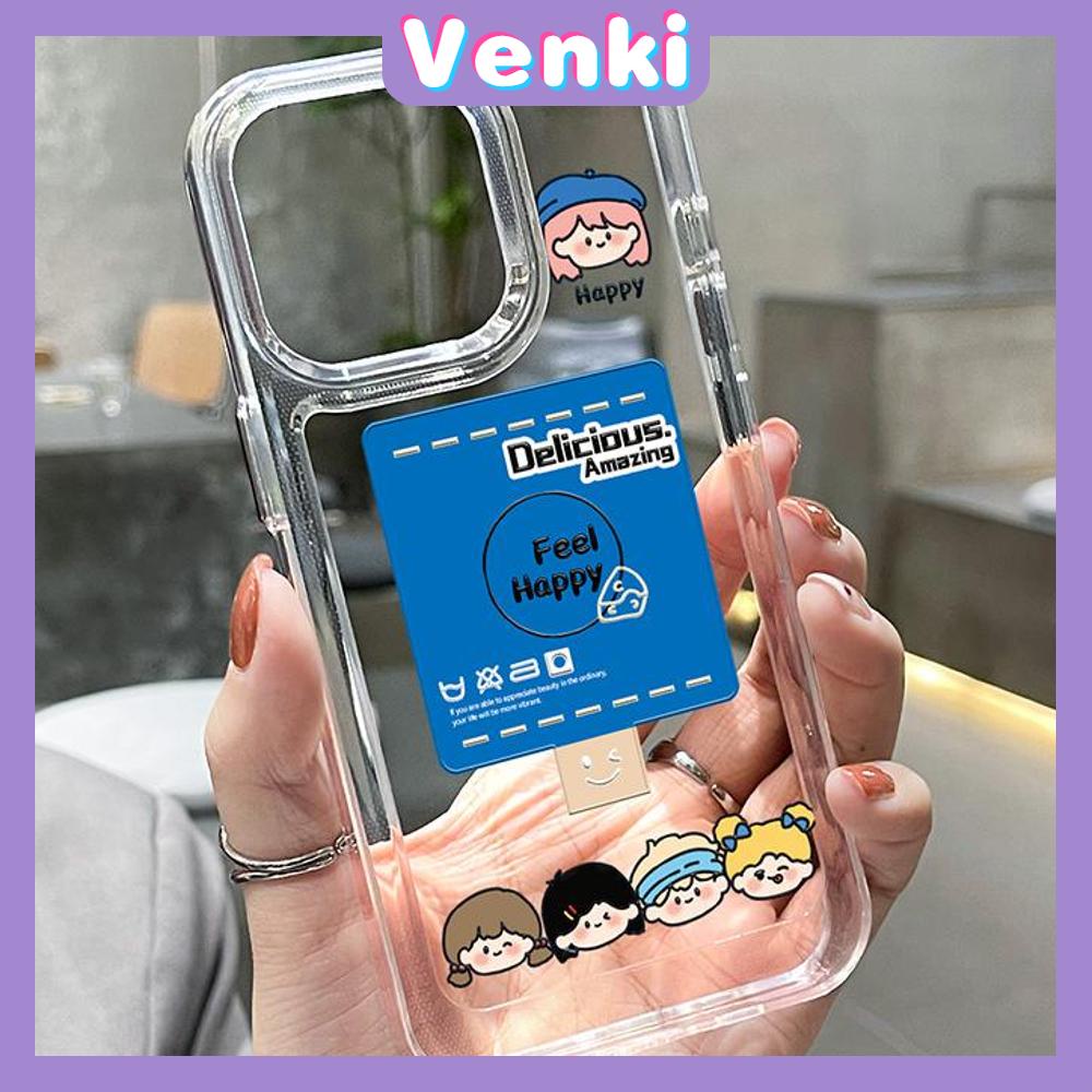 iPhone Case HD Acrylic Hard Case High Clear Metal Button Protection Camera Shockproof Cartoon Cute Compatible with iPhone 14 Pro Max 14 Plus 13 Pro Max 12 Pro Max 11 XR 7Plus