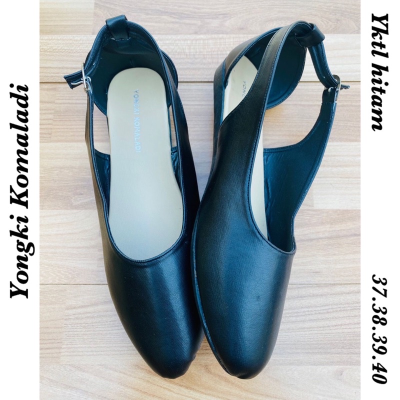 sepatu yongki flat tali