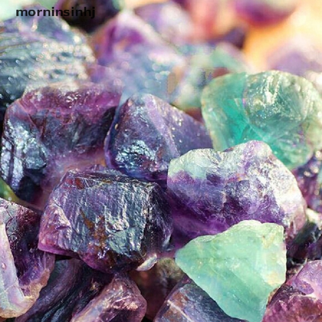 Mornin Bola Kristal Quartz Fluorit Alami Untuk Penyembuhan