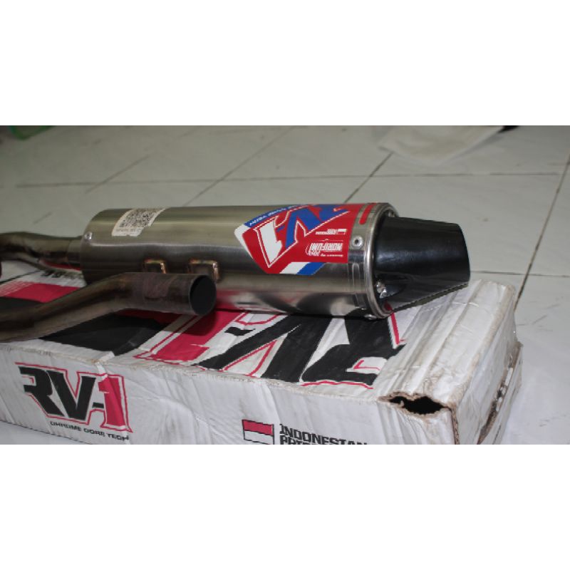 KNALPOT RV1 SHORTY SECOND/ BEKAS CRF 150L ORIGINAL