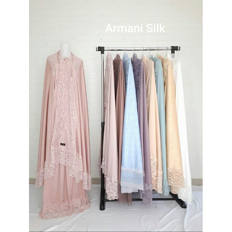 mukenah armani silk