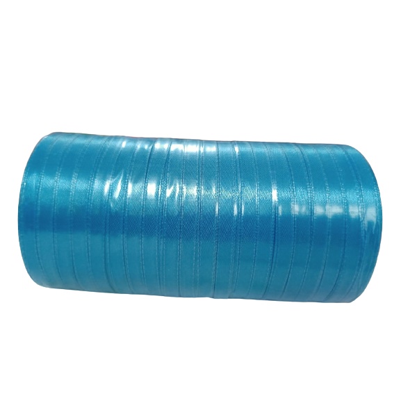

Pita Satin Turkis Ukuran 1/4 inch Per Roll
