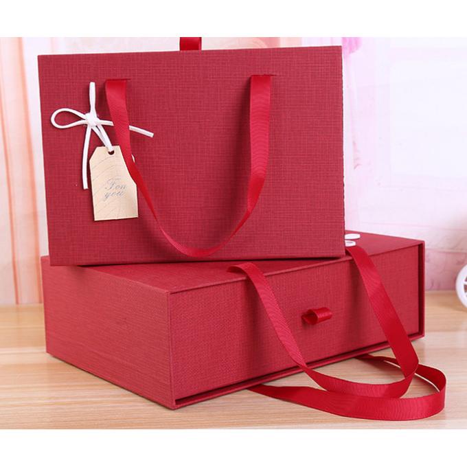 

BISA BAYAR DITEMPAT gift box merah / red / HAMPERS HADIAH NATAL IMLEK hard box NEW Kode 992