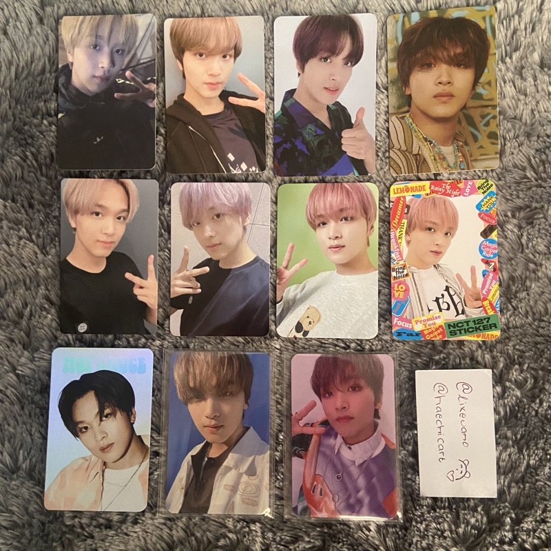 NCT 127 2020 Dream Haechan Photocard - Owhat Mumo Yizhiyu Resonance Hot Sauce Reload Hello Future St