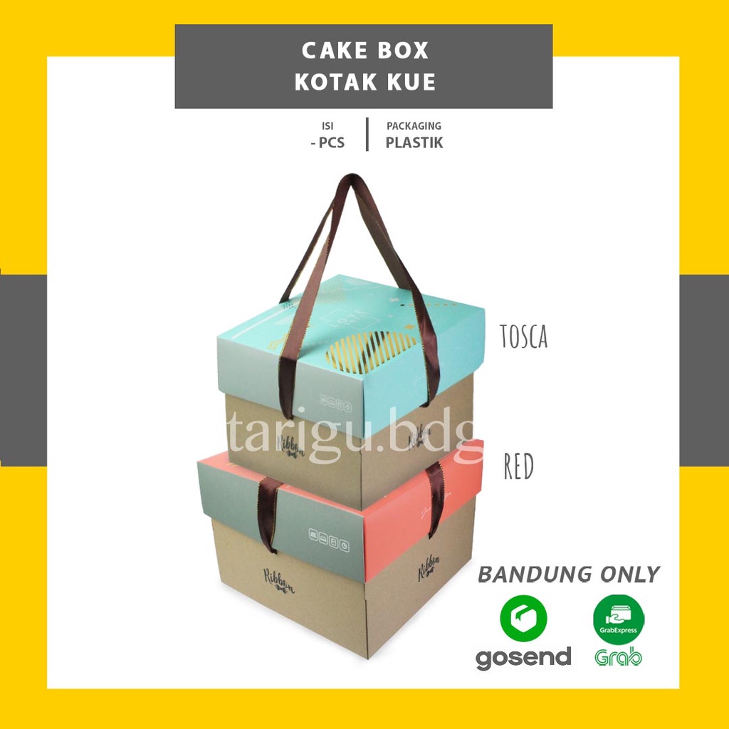 CAKE BOX CAKE BOKS - KOTAK KUE BOKS DUS KUE - BOX BOLU KOTAK BOLU - DUS KUE BOLU CAKE PACKAGING KUE BOLU