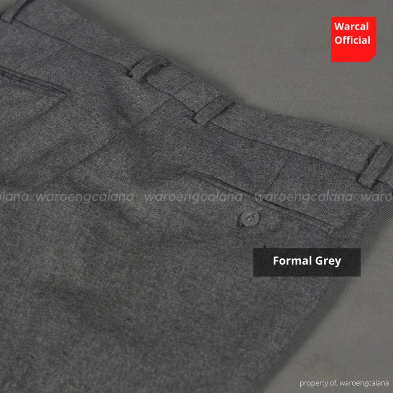 Celana Kerja Casual Formal Grey