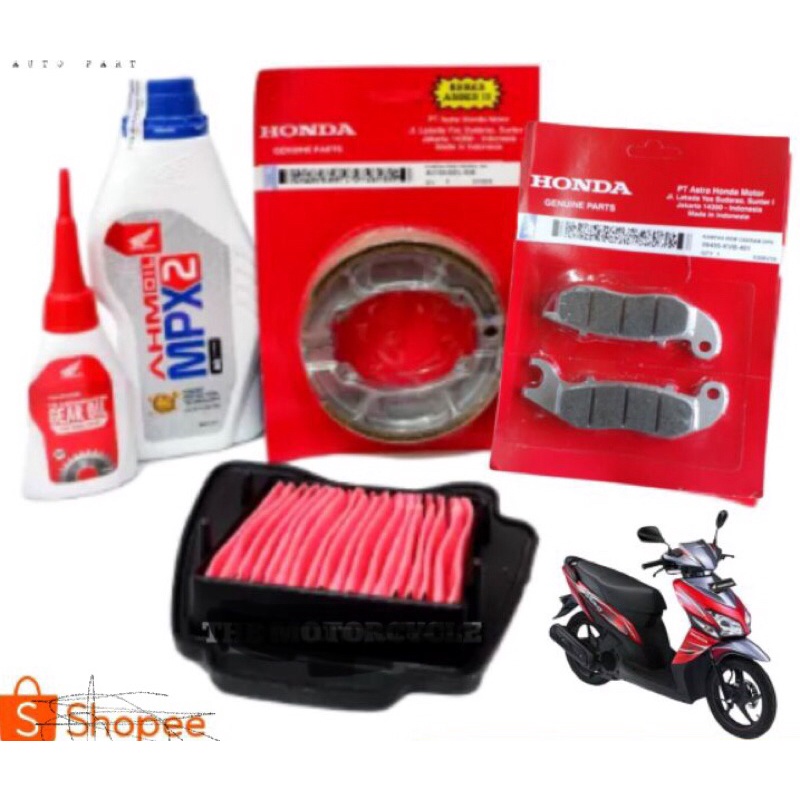 PAKET SERVIS RINGAN VARIO 110 KARBU KVB