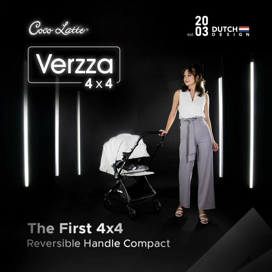Stroller Cocolatte Verzza Reversible Handle 4WD
