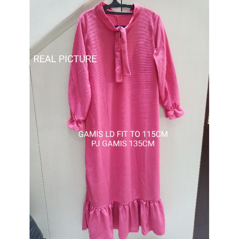 gamis murah jumbo...terbaru real picture cod