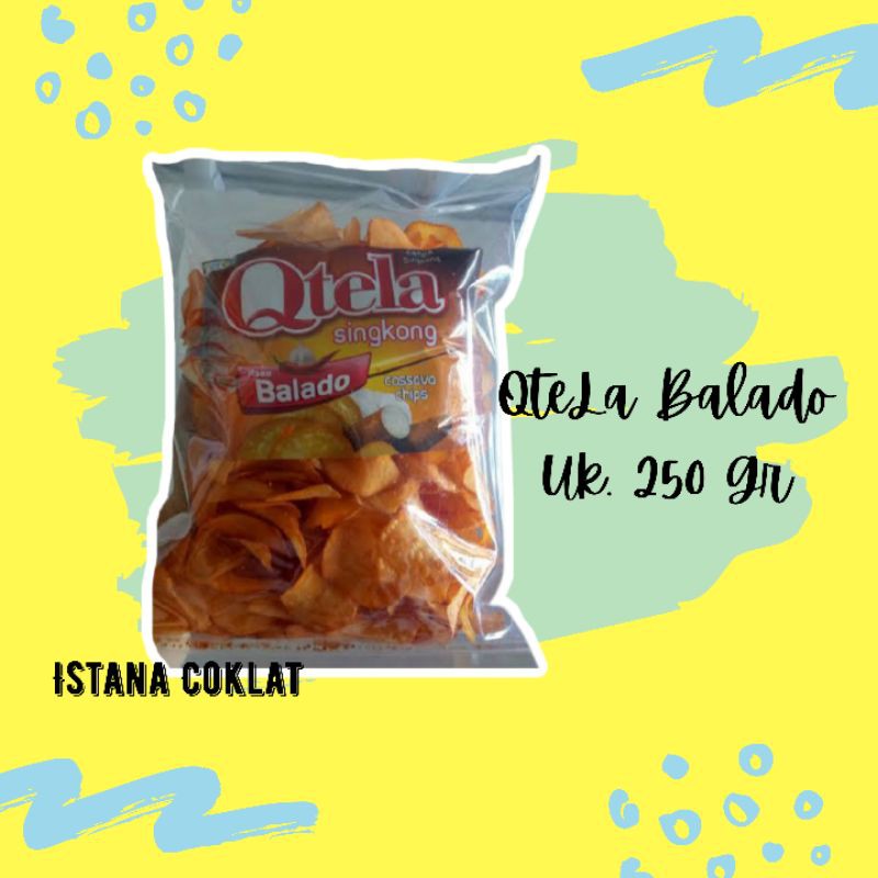 

Istanacoklat, QteLa Balado Kiloan Original Indofood, Kemasan 250gr , Free Ongkir
