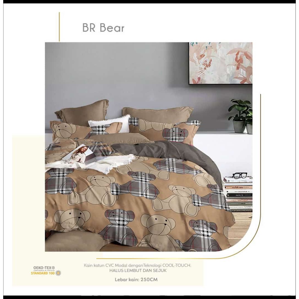 Sprei STAR BR Bear Coklat