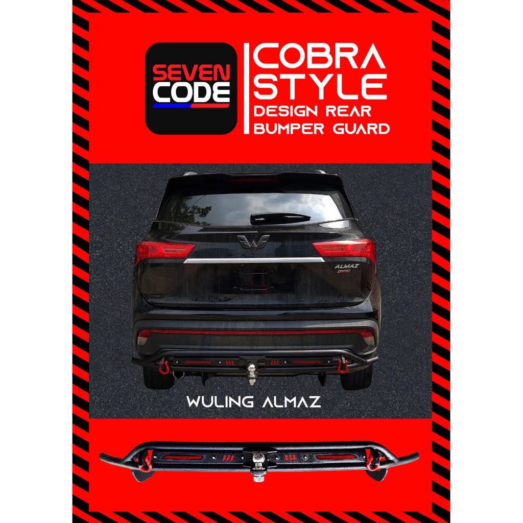 TOWING BELAKANG WULING ALMAZ MODEL COBRA BUMPER BELAKANG WULING ALMAZ MODEL COBRA
