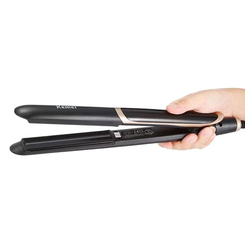 BEAUTY JAYA - Kemei KM-2219 Hair Straightener- Catokan 2IN1 ,LICIN, AWET Tidak merusak rambut Catok KM2219