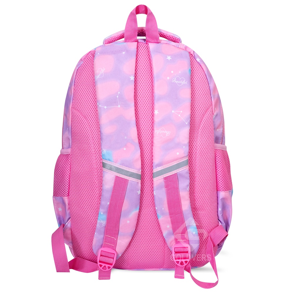 Tas Ransel Sekolah Anak SD SMP Backpack Laptop Anak Perempuan Free Gantungan - Goldiesbags