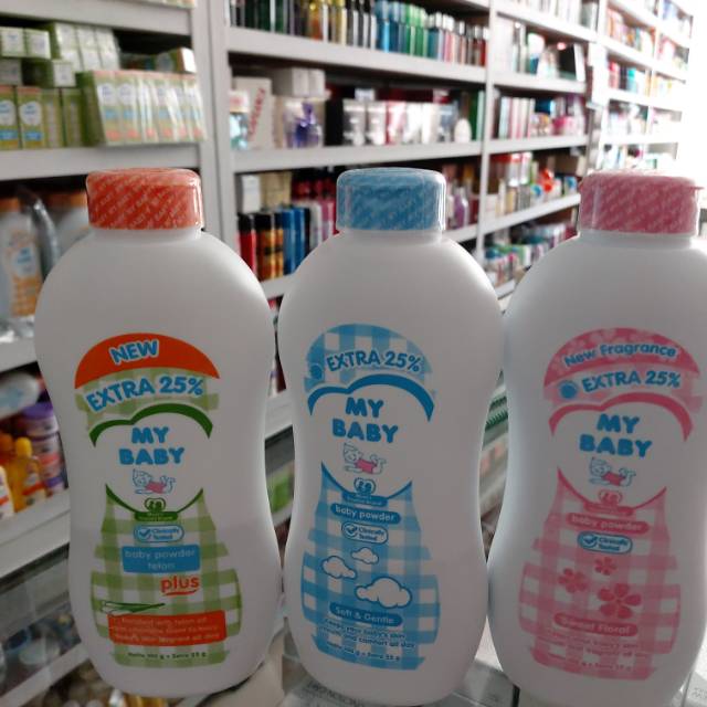 Bedak My baby 138 gram + 38 gram & 250 gram , 350 gram , 500 gram extra isi semua