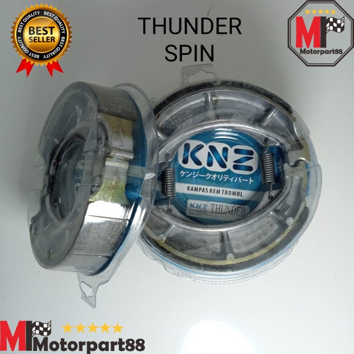 KAMPAS REM TROMOL BELAKANG BREAK SHOE THUNDER 125 SPIN 125 KNZ SKYWAVE SKYDRIVE