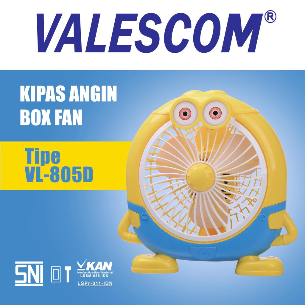 KIPAS ANGIN BOX FAN KIPAS KARAKTER