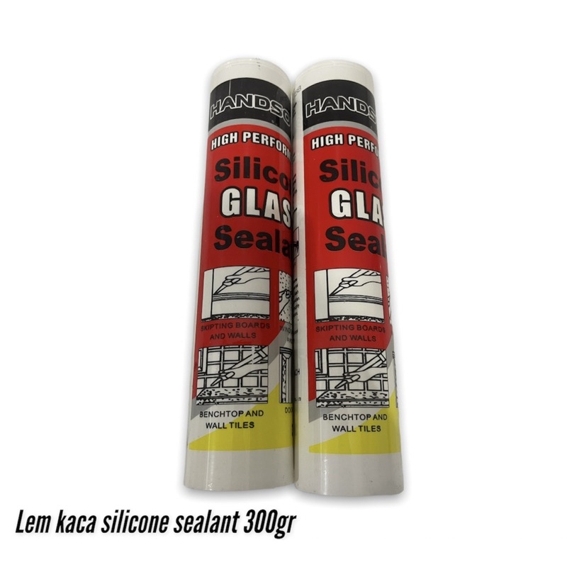 Lem kaca silicone sealant black - lem botol