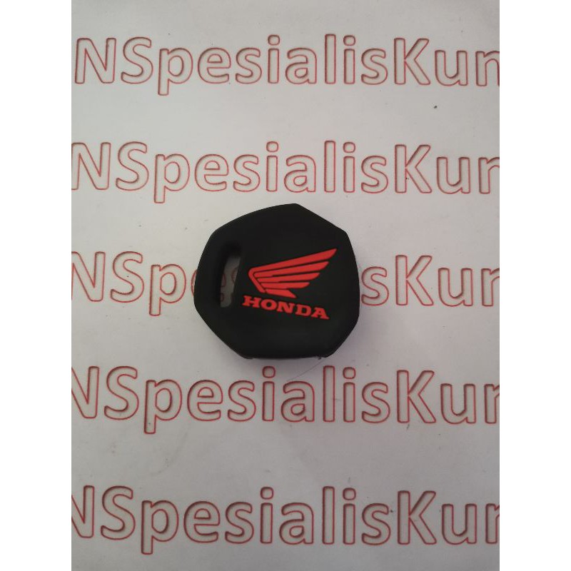 Kondom kunci motor Honda Beat,Vario,Supra,scoopy,pcx-Hitam merah