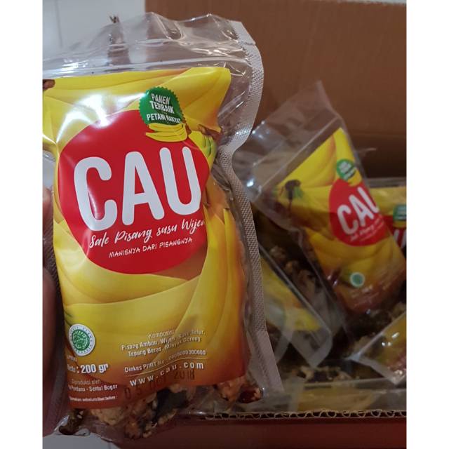

Sale pisang susu wijen CAU
