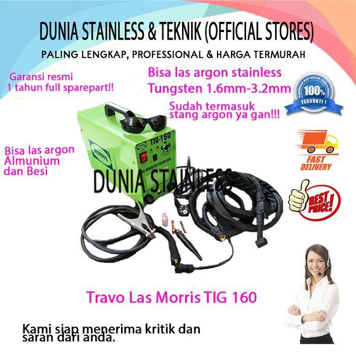 Mesin Las Travo Morris Tig 160|teknik|stainless steel|interior|tang