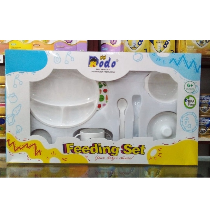 DODO FEEDING SET-002/ TEMPAT MAKAN BAYI 1 SET