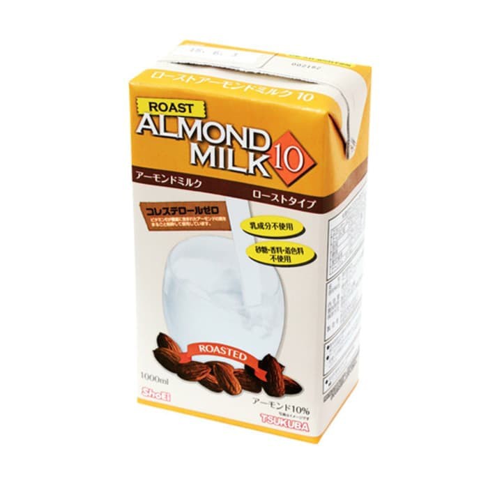 

Gaya Almond Milk / Susu Almond Roast Import Japan Tsukuba ( Shoei ) 1 Liter Bagus