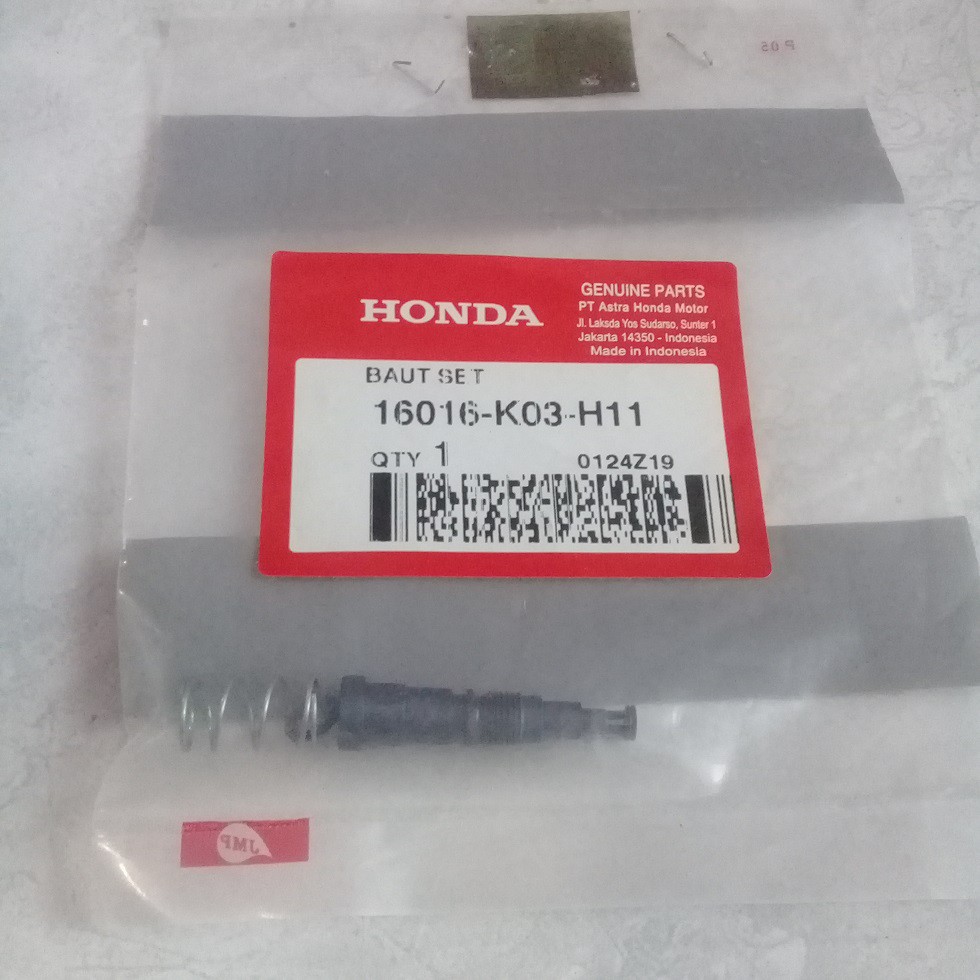 Baud Stelan Langsam stasioner Vario 125 fi 150 fi Verza Revo beat fi 16016k03H1 original honda